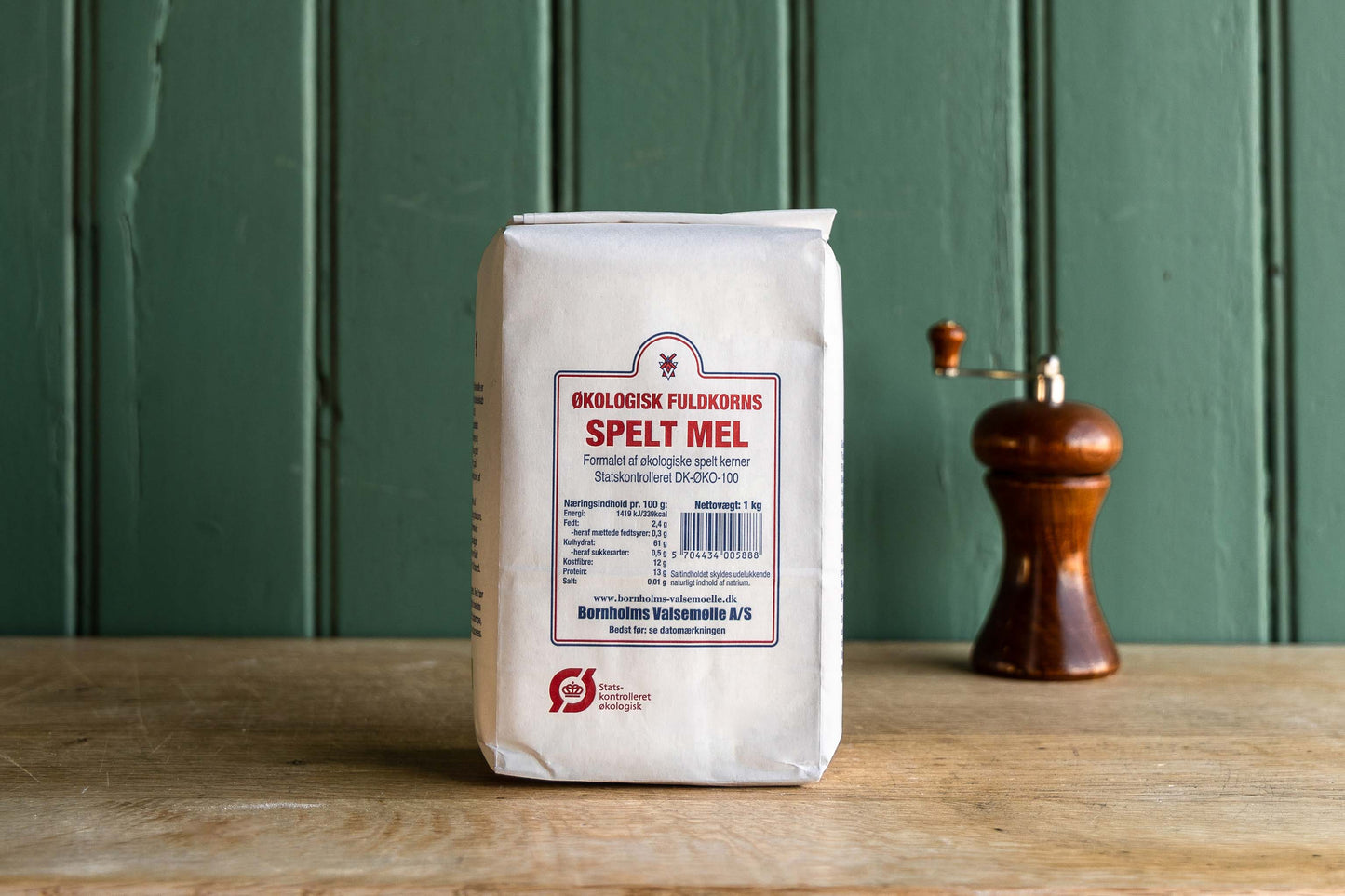 Økologisk spelt fuldkorns 1 kg