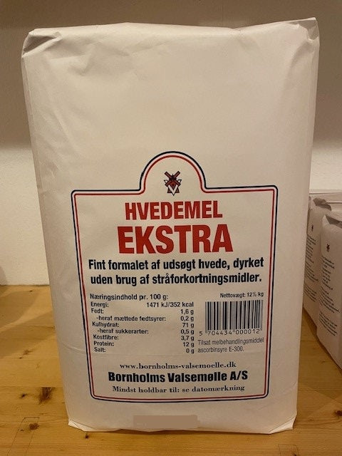 Hvedemel Ekstra 12,5 kg