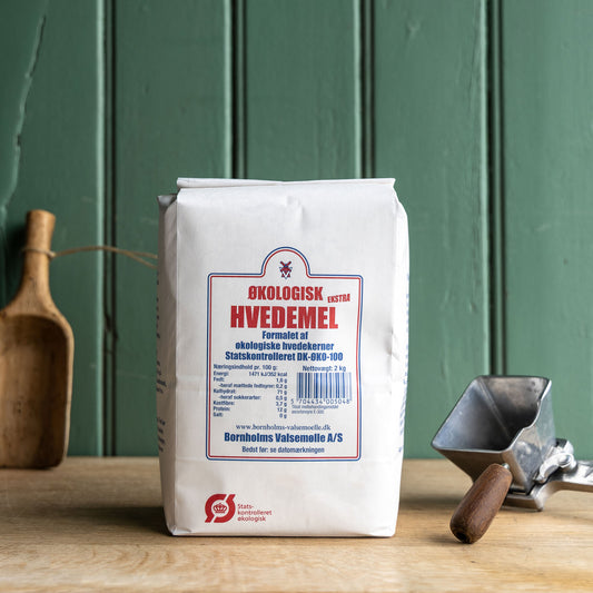 Økologisk hvedemel ekstra 2 kg